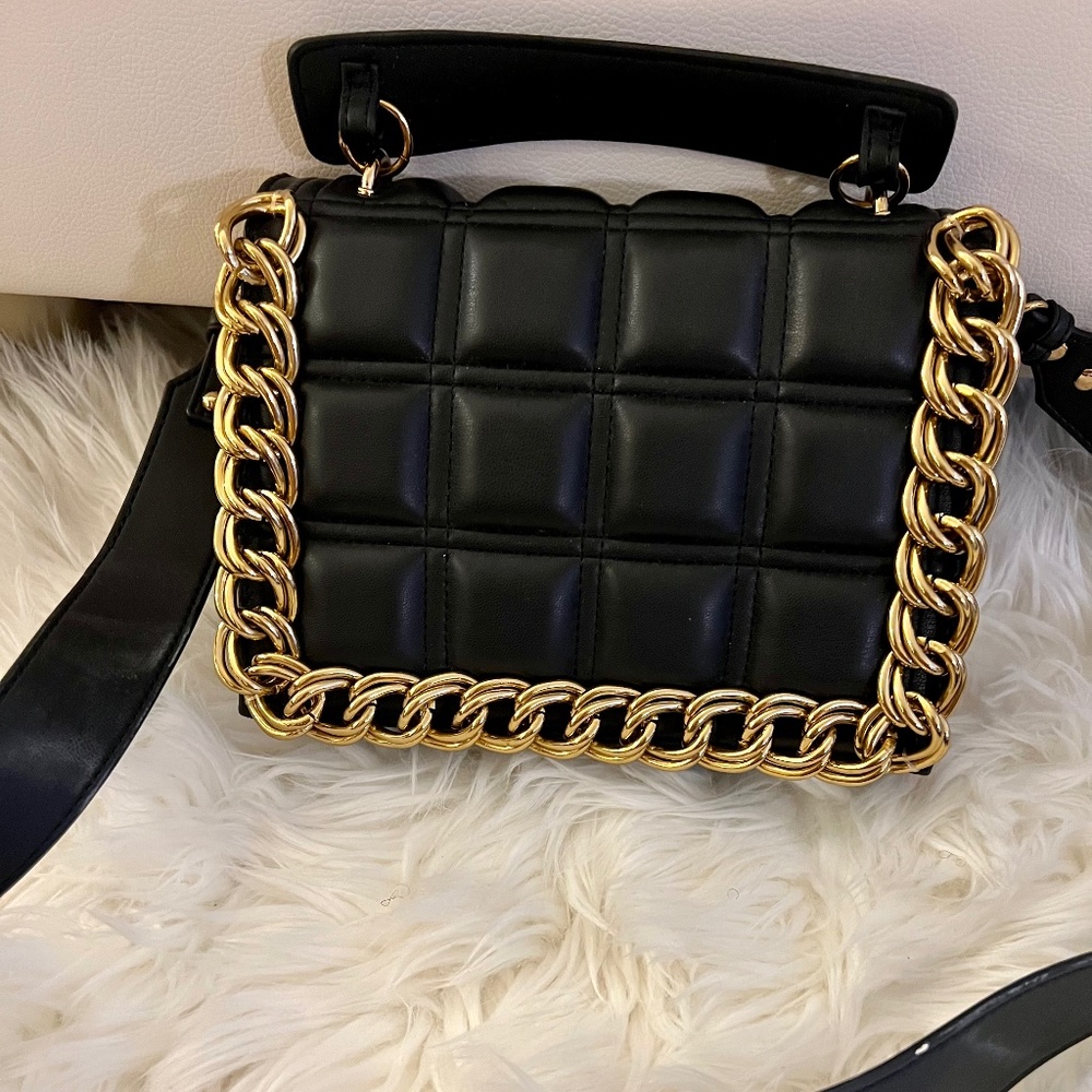 Multi Function Gold Chain Crossbody - image 1